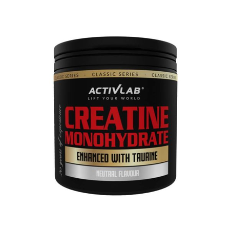 ACTIVLAB CREATINE MONOHYDRATE kreatyna monohydrant 300g smak naturalny