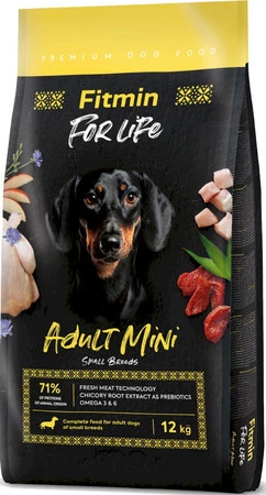 Fitmin Dog For Life Adult Mini sucha karma dla psa 12kg