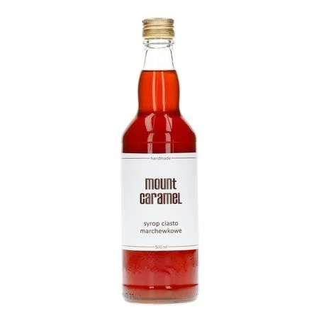 Mount Caramel Dobry Syrop - Ciasto Marchewkowe 500 ml