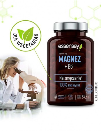 ESSENSEY MAGNEZ + B6 90 kaps.