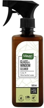 Mayeri Płyn do mycia szkła i okien z wodą miętową glass&window , limonkowy 500 ml