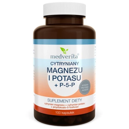 Medverita Magnez Potas  P 5 P 100 kaps.