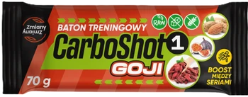 Zestaw 12x Zmiany Zmiany Baton CarboShot 1 Goji 70g