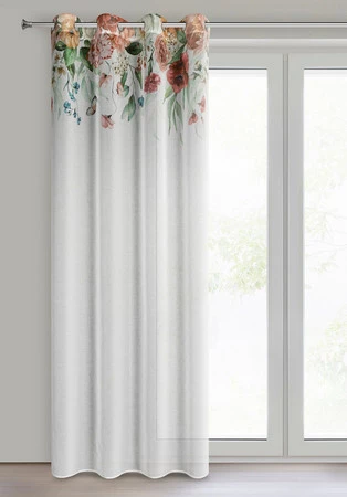 ZASŁONA GOTOWA RISA 140 X 250 CM BIAŁY