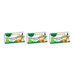 Zestaw: 3x Naura − Kostka rosołowa warzywna BIO − 100 g