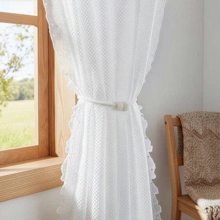 Firana gotowa Agness na Taśmie 140 x 270 cm, Biały