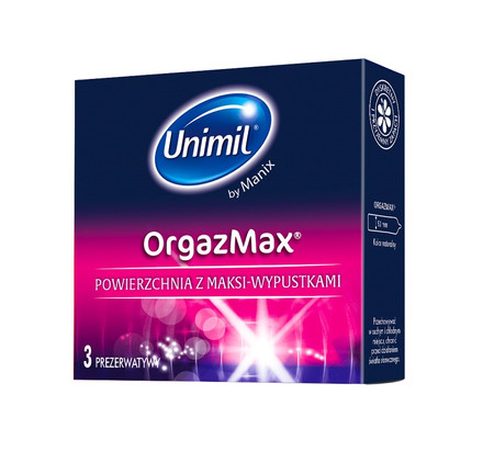 OrgazMax lateksowe prezerwatywy 3szt