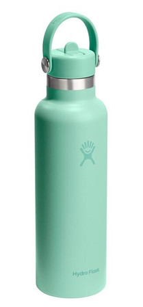 HF-Butelka term.21oz Stand.FlexStraw Mermaid Green