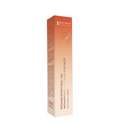 Balneokosmetyki - Biosiarczkowy roll-on witaminowo-odżywczy pod oczy 30ml