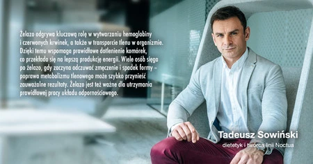 NOCTUA Noctaferr liposomalne żelazo z laktoferyną 30 kaps.