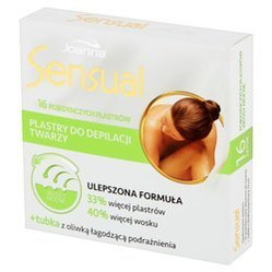 Joanna Sensual plastry do depilacji twarzy 16szt