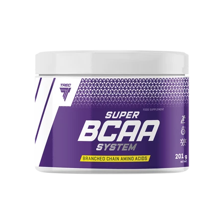 Trec SUPER BCAA SYSTEM Aminokwasy + Witamiana B6 + Regeneracja 300 kaps.