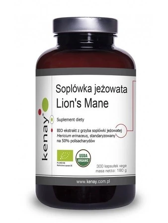 Soplówka Jeżowata - Lion's Mane (300 kaps.)