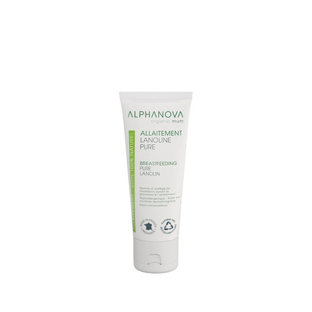 Alphanova Organic Mum, Lanolina na brodawki, 100% naturalna, 40 ml