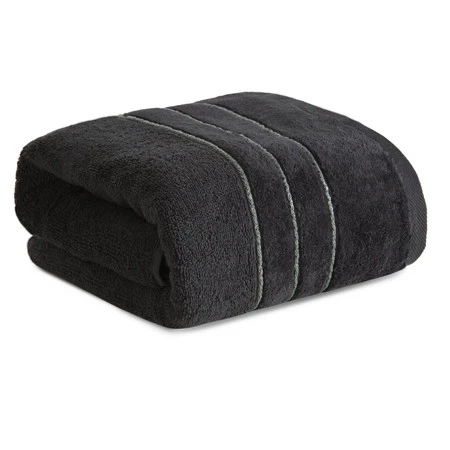 RĘCZNIK SIBEL (09) 70 X 140 CM CZARNY