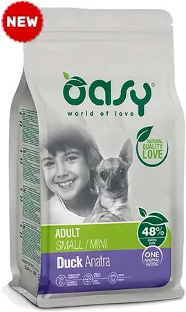 OASY Dog OAP Adult Small / Mini Duck Kaczka 800g