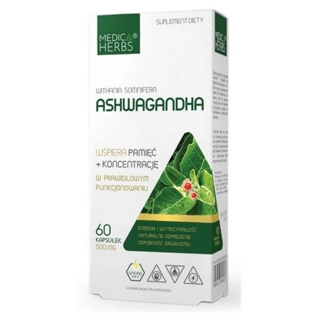 Medica Herbs Ashwagandha 60 kaps