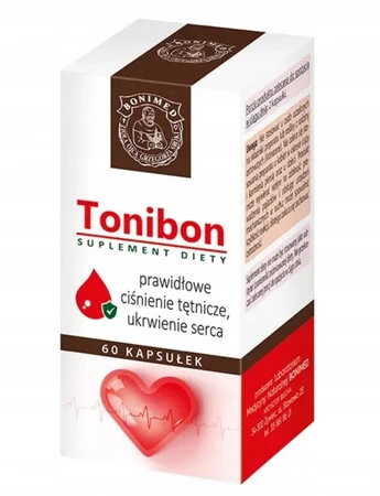 Bonimed Tonibon 60 kapsułek prawidłowe ciśnienie