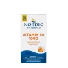 Nordic Naturals Vitamin D3 1000 IU witamina D3 na wsparcie kości 120 kaps. smak pomarańcza