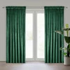 ZASŁONA GOTOWA MELANIE NA TAŚMIE 140 X 270 CM BUTELKOWY ZIELONY