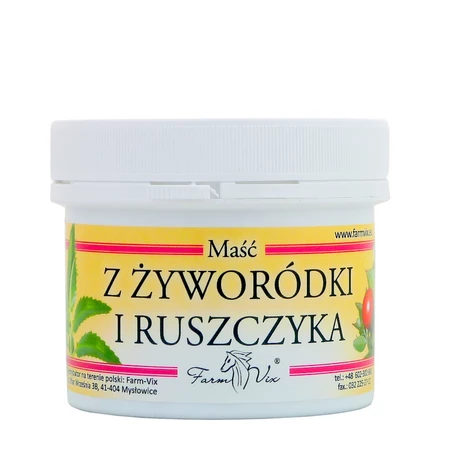 FarmVix Maść z Żyworódki i ruszczyka 150ml