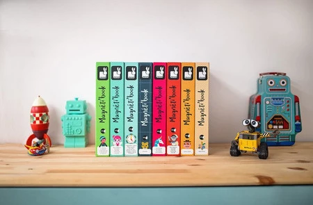 Janod Magnetyczna układanka 4 pory roku Magnetibook