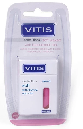 VITIS – Nić dentystyczna, Soft, woskowana – 50 m