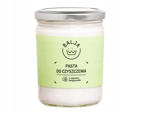 BALJA Pasta do czyszczenia o zapachu bergamotki 450g