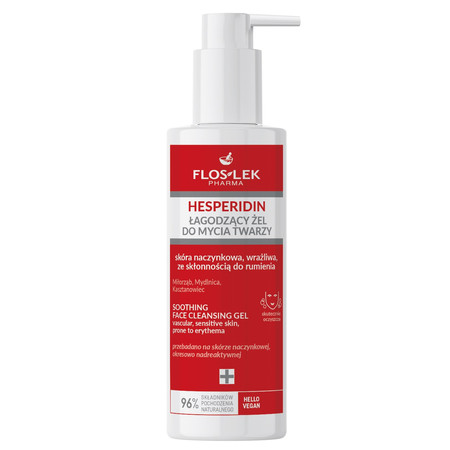 Hesperidin łagodzący żel do mycia twarzy 175ml