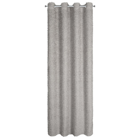 ZASŁONA GOTOWA TIFFANY 135 X 250 CM SREBRNY
