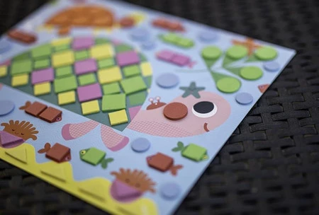 Janod Zestaw kreatywny Mozaika Zwierzęta 3+