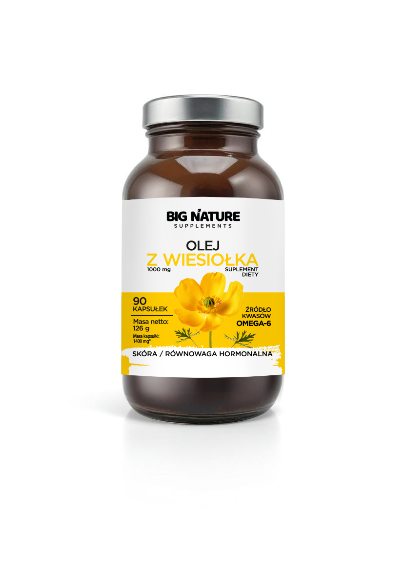 Big Nature Olej z wiesiołka 90 kaps. - Nabea.pl