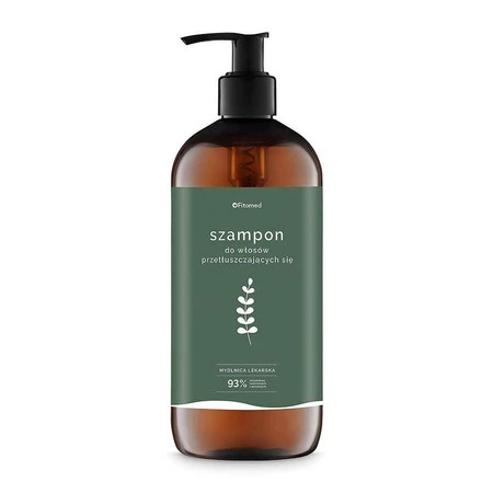 Fitomed − Mydlnica lekarska, szampon do włosów przetłuszczających się − 500 g