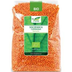 Bio Planet − Soczewica czerwona − 1 kg