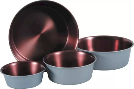 ZOLUX Miska antypoślizgowa Inox Copper 2,7 l