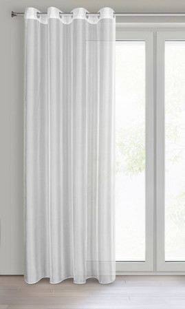FIRANA GOTOWA ANABEL 140 X 260 CM BIAŁY