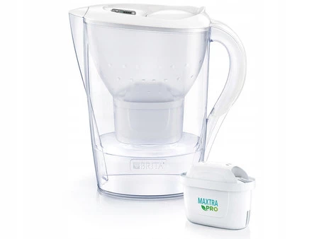 Brita Dzbanek filtrujący BRITA Marella Biały +  wkład Maxtra Pro Pure Performance