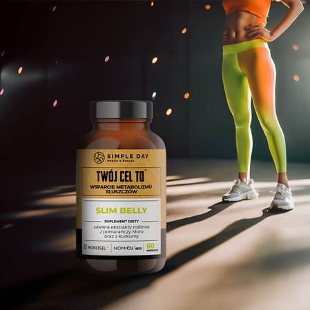 Twój Cel To Slim Belly naturalne wsparcie dla szczupłej sylwetki 60 kaps.