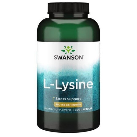 Swanson L-Lizyna 500 Mg 300 kaps.
