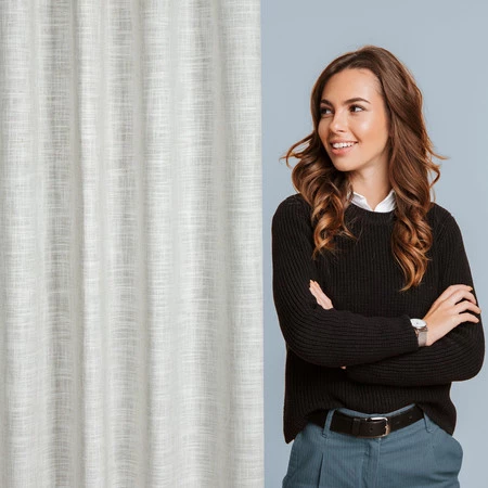 Zasłona gotowa Rosi na taśmie 140 x 270 cm, Beżowy