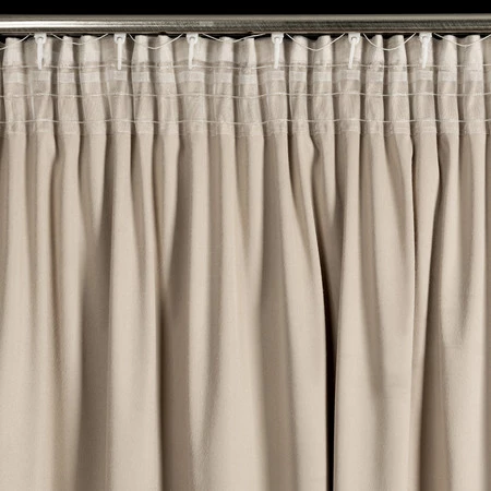 ZASŁONA GOTOWA DANI NA TAŚMIE 140 X 250 CM BEŻOWY