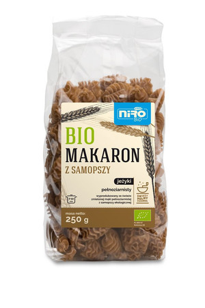 NIRO MAKARON (Z SAMOPSZY) JEŻYKI PEŁNOZIARNISTY BIO 250 g