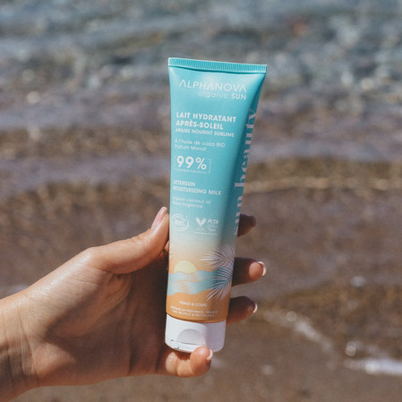 Alphanova Sun Beauty, Bio Nawilżające mleczko po opalaniu, 150 ml