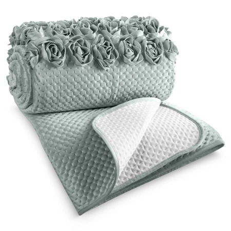 Narzuta CERAMIKA ROSES 220 X 240 CM MIĘTOWY