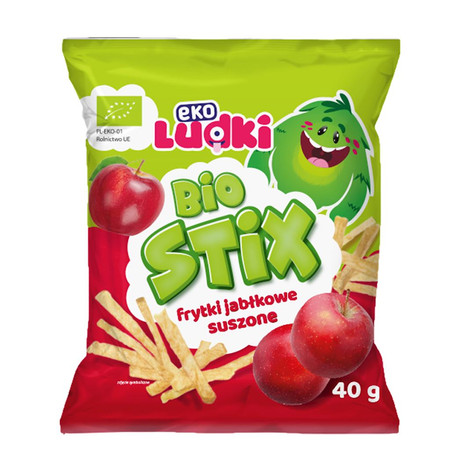 Naturavena Frytki Jabłkowe Suszone Słupki 40 g