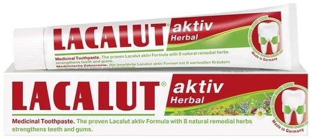 LACALUT AKTIV HERBAL Pasta do zębów 75 ml