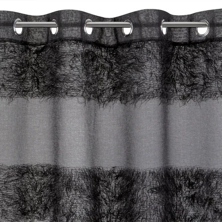 FIRANA GOTOWA MARGARET 140 X 250 CM CZARNY