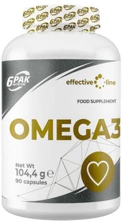 6PAK EL OMEGA-3  90cap