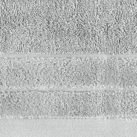 Ręcznik Damla (03), 70 x 140 cm, Stalowy
