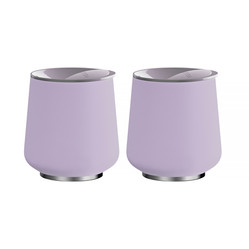Fellow - Ruby Wine Tumbler - Zestaw 2 kubków termicznych - Liliowy 355 ml